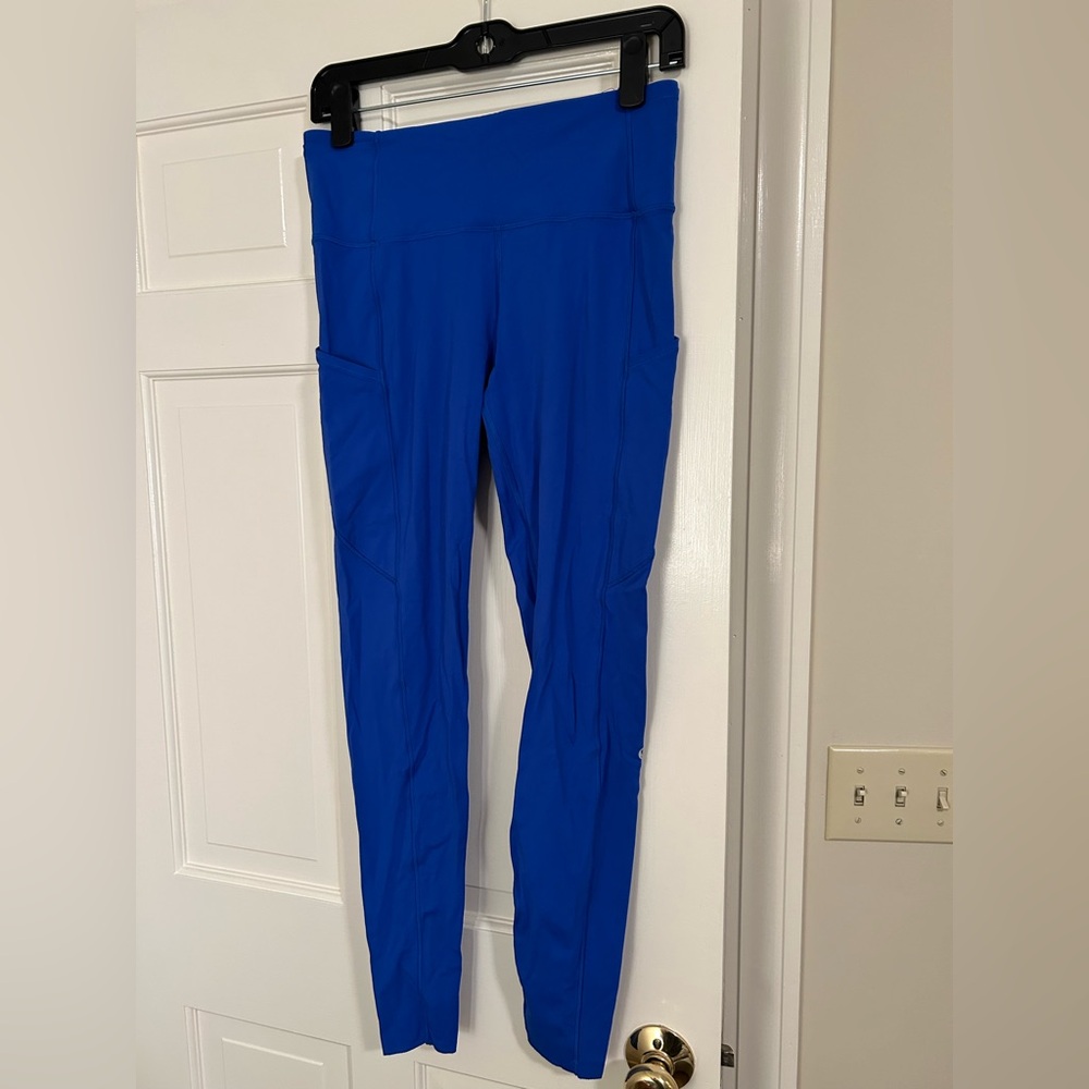 Fast and Free High-Rise Legging with Pockets Cobalt size 8